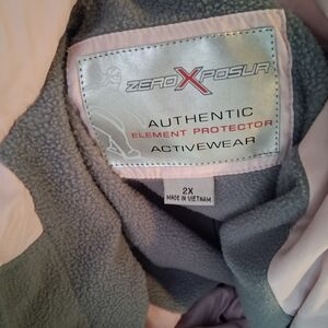 ZeroXposur Pink and Gray Jacket